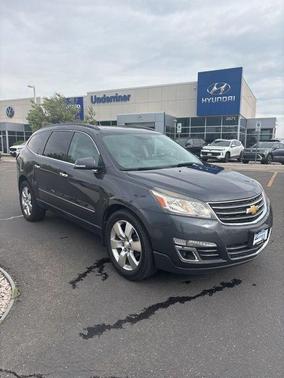 Gray 2013 Chevrolet Traverse LTZ