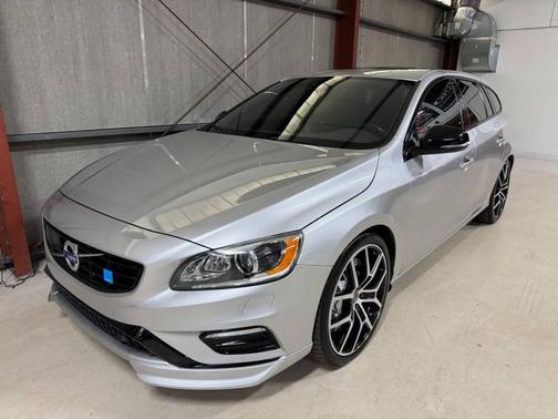 Bright Silver Metallic 2016 Volvo V60 T6 Polestar