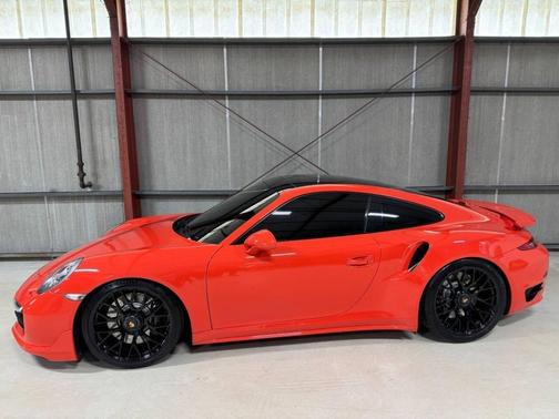 Lava Orange 2016 Porsche 911 Turbo