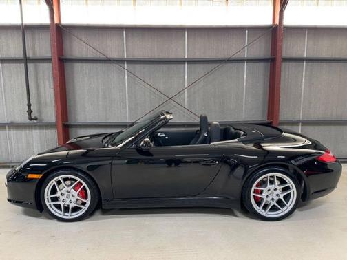 Black 2009 Porsche 911 Carrera 4S Cabriolet
