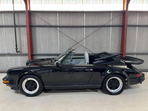 Black 1987 Porsche 911 Carrera
