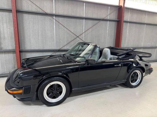 Black 1987 Porsche 911 Carrera