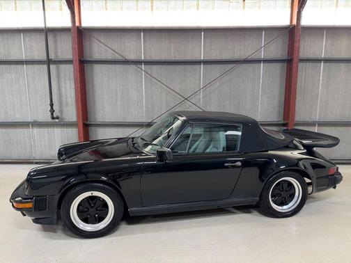 Black 1987 Porsche 911 Carrera