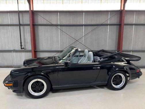 Black 1987 Porsche 911 Carrera