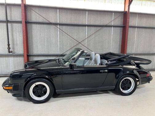 Black 1987 Porsche 911 Carrera