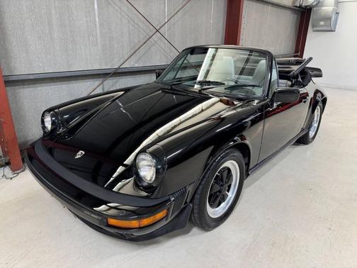 Black 1987 Porsche 911 Carrera