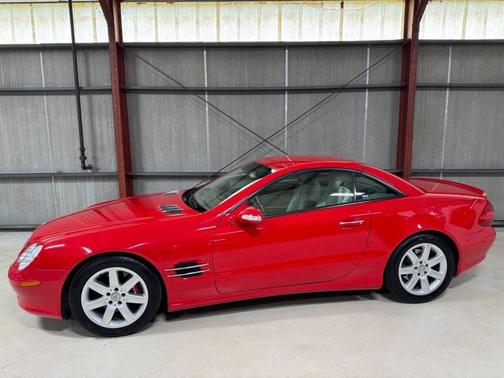 Red 2003 Mercedes-Benz SL-Class SL 500 2dr Convertible