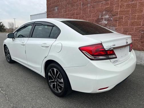 Taffeta White 2015 Honda Civic EX