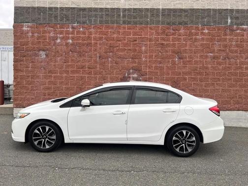 Taffeta White 2015 Honda Civic EX