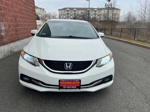Taffeta White 2015 Honda Civic EX