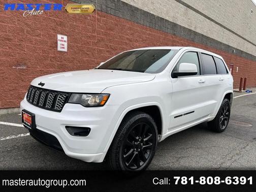 Bright White Clearcoat 2017 Jeep Grand Cherokee Altitude