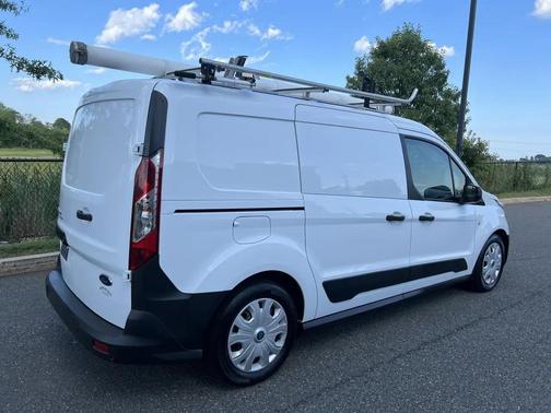 Frozen White 2020 Ford Transit Connect XL Cargo Van