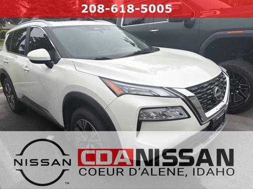 White 2023 Nissan Rogue SV