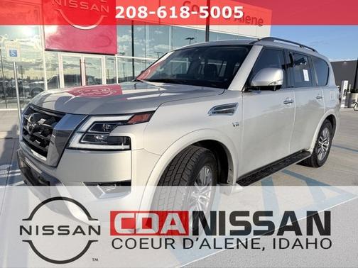 Brilliant Silver Metallic 2021 Nissan Armada SL