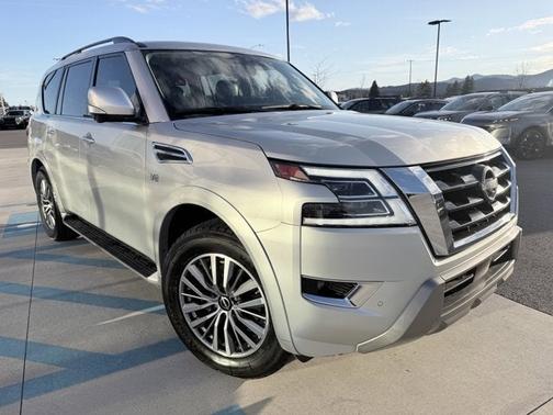 Brilliant Silver Metallic 2021 Nissan Armada SL
