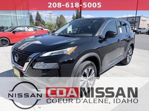 Black 2022 Nissan Rogue SV