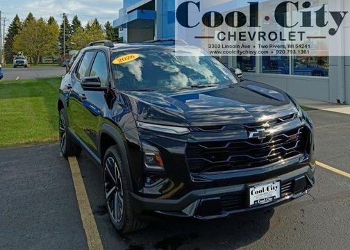 Mosaic Black Metallic 2026 Chevrolet Equinox AWD RS