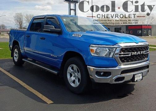 Hydro Blue Pearlcoat 2023 RAM 1500 Big Horn/Lone Star