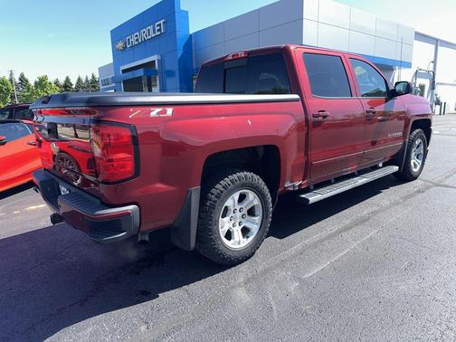 Cajun Red Tintcoat 2018 Chevrolet Silverado 1500 2LT