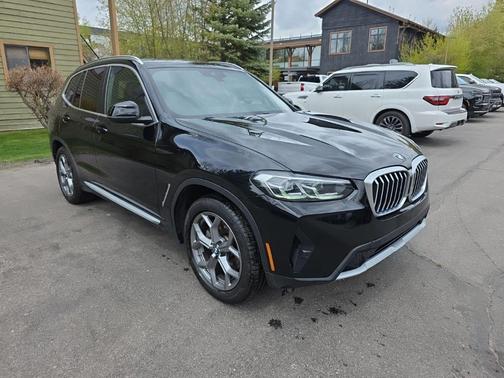 Black 2024 BMW X3 xDrive30i