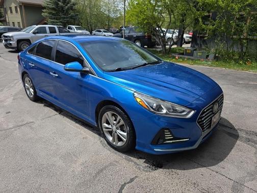 Electric Blue 2018 Hyundai SONATA SEL