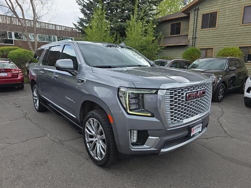 Satin Steel Metallic 2021 GMC Yukon XL Denali