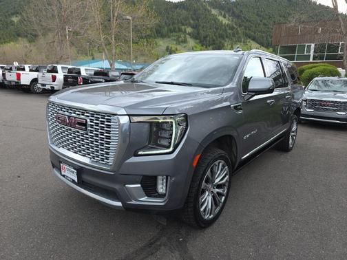 Satin Steel Metallic 2021 GMC Yukon XL Denali