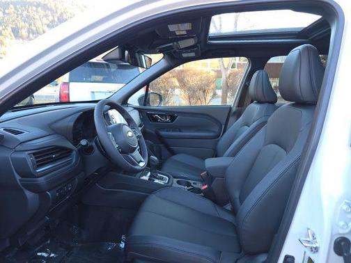 Crystal White Pearl 2025 Subaru Forester Hybrid Limited