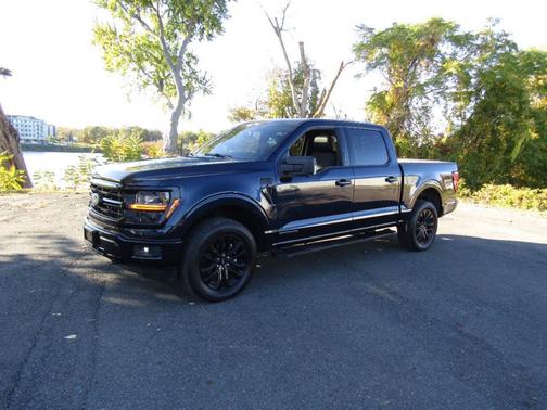 Blue 2024 Ford F-150 XLT