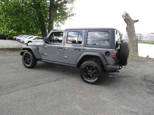 Gray 2021 Jeep Wrangler Unlimited Sport