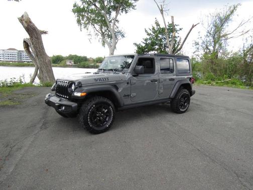 Gray 2021 Jeep Wrangler Unlimited Sport