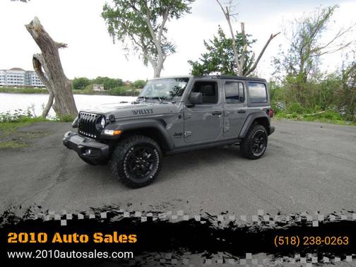 Gray 2021 Jeep Wrangler Unlimited Sport