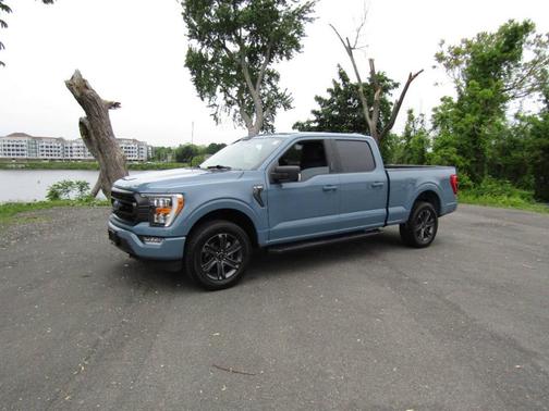 Blue 2023 Ford F-150 XLT