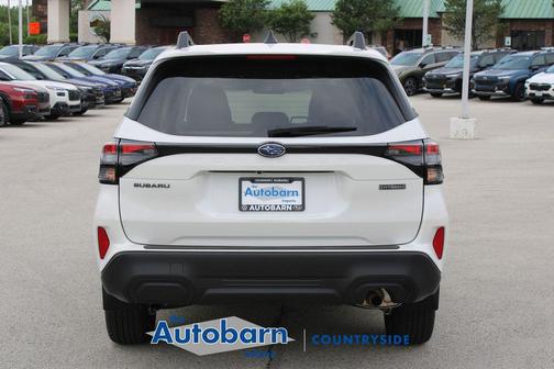 Crystal White Pearl 2026 Subaru Forester Hybrid Premium