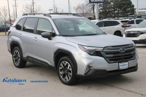 Ice Silver Metallic 2025 Subaru Forester Premium
