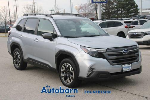 Ice Silver Metallic 2025 Subaru Forester Premium