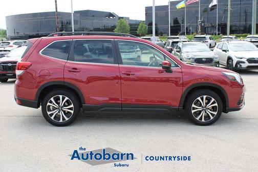 Crimson Red Pearl 2023 Subaru Forester Limited