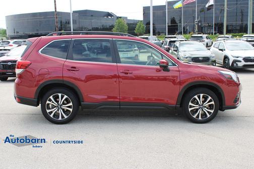 Crimson Red Pearl 2023 Subaru Forester Limited