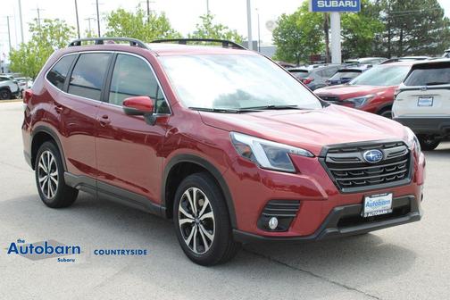 Crimson Red Pearl 2023 Subaru Forester Limited