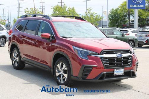 Crimson Red Pearl 2024 Subaru Ascent Premium 7-Passenger
