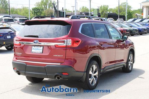 Crimson Red Pearl 2024 Subaru Ascent Premium 7-Passenger