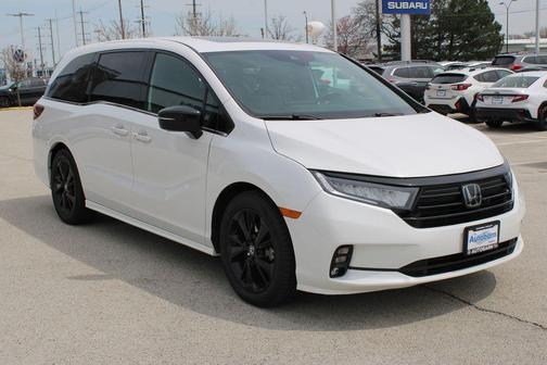 Platinum White Pearl 2023 Honda Odyssey Sport
