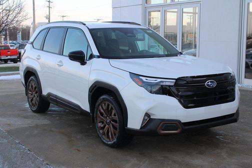 Crystal White Pearl 2026 Subaru Forester Sport