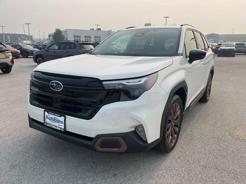 Crystal White Pearl 2026 Subaru Forester Sport