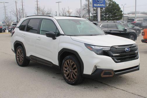 Crystal White Pearl 2026 Subaru Forester Sport