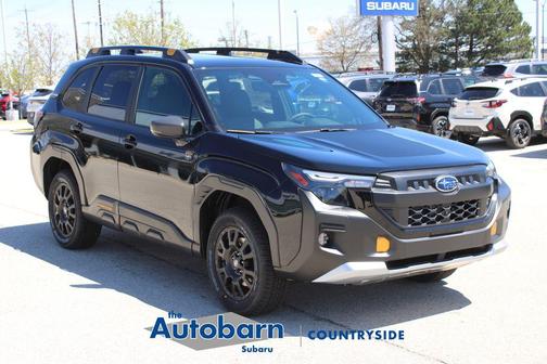 Crystal Black Silica 2026 Subaru Forester Wilderness