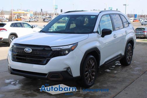 Crystal White Pearl 2026 Subaru Forester Sport