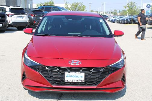 Scarlet Red Pearl 2023 Hyundai ELANTRA SEL