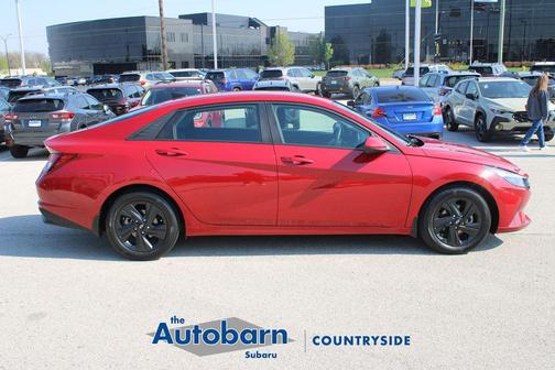 Scarlet Red Pearl 2023 Hyundai ELANTRA SEL