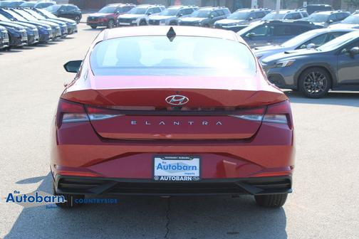 Scarlet Red Pearl 2023 Hyundai ELANTRA SEL
